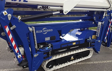 Отличная проходимость спайдер-вышки